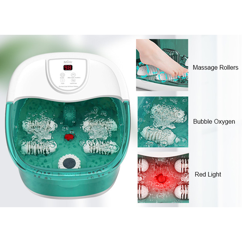 ماساژور حمام اسپا پا MM-20A-3 با گرما و چهار غلتک ماساژ بزرگ