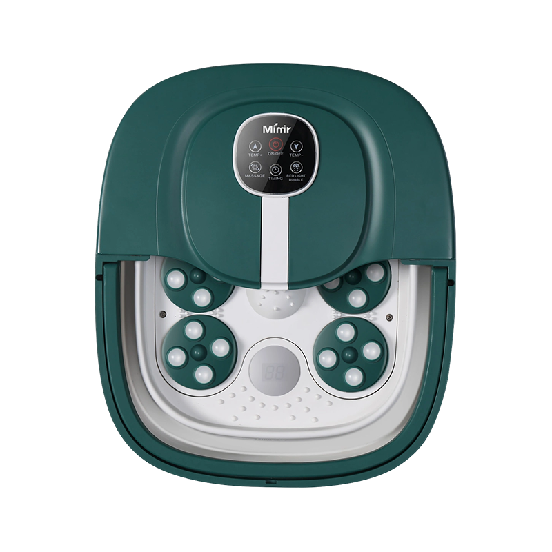 دستگاه اسپا پا جمع شونده MZD-03D با غلطک ماساژور خودکار