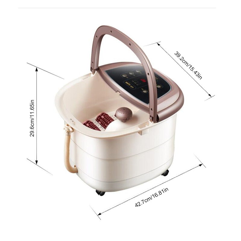 دستگاه ماساژور اتوماتیک حمام اسپا پا JD-618 با غلتک های ماساژور چرخشی